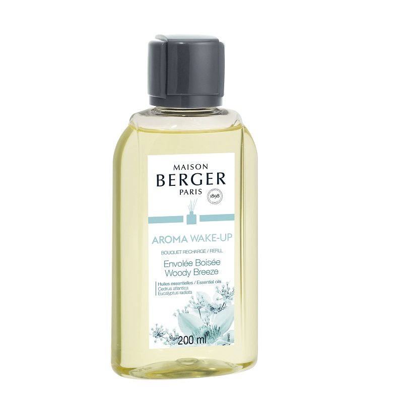 Recharge 200ml pour bouquet parfume aroma wake up - maison berger paris