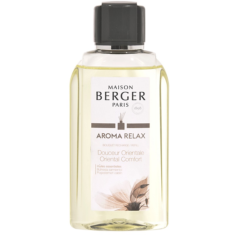 Recharge 200ml pour bouquet parfume douceur orientale aroma relax - maison berger paris