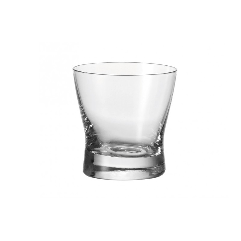 Tazio lot de 6 verres a whisky 28cl - leonardo 