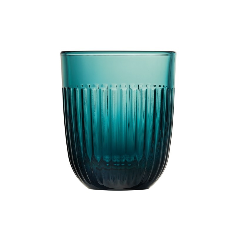 Lot de 6 gobelets à eau ouessant bleu nuit 26 cl - la rochere