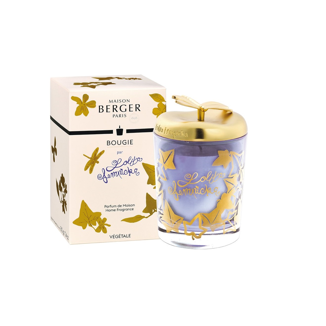 Bougie parfume lolita lempicka parme - maison berger paris