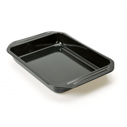 Plat a gratin ou a four en metal anti-adherent 35,5 cm cuisine line - kaiser