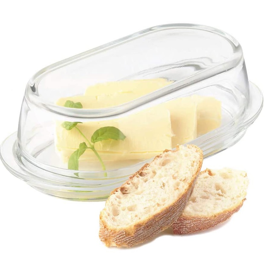 Beurrier en verre ciao - leonardo