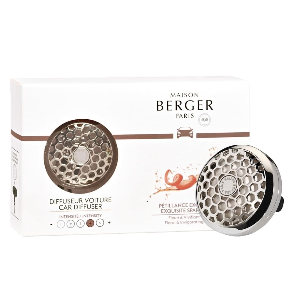 Diffuseur voiture parfum petillance exquise - maison berger paris