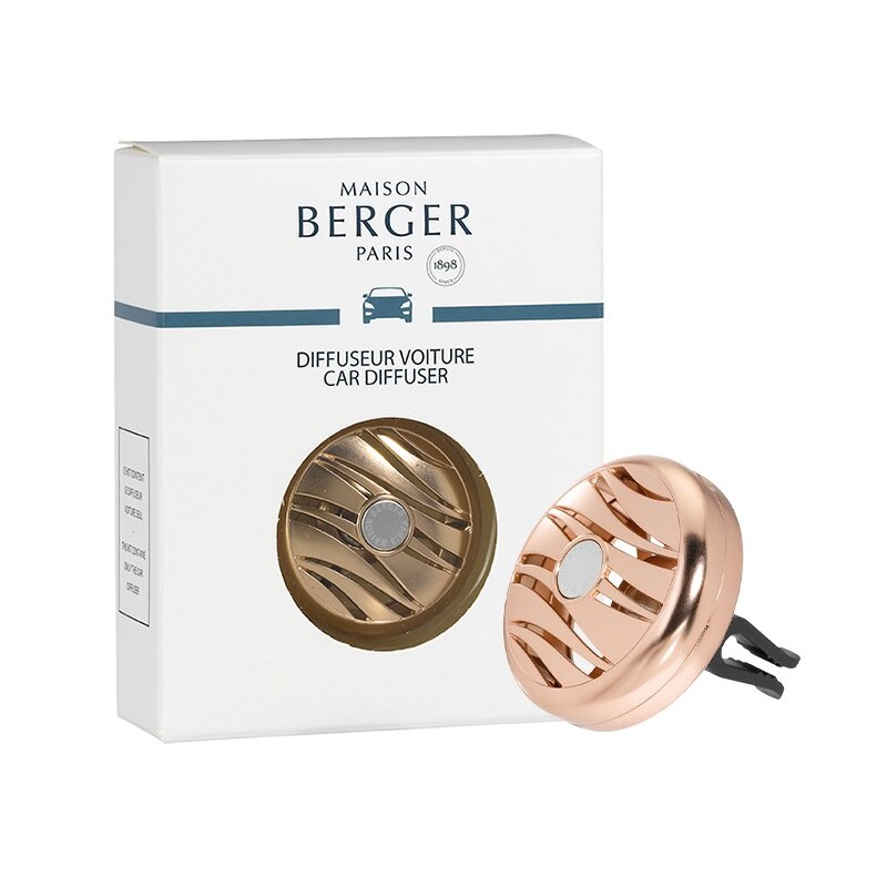 Diffuseur voiture blissful cuivre vendu sans parfum - maison berger paris