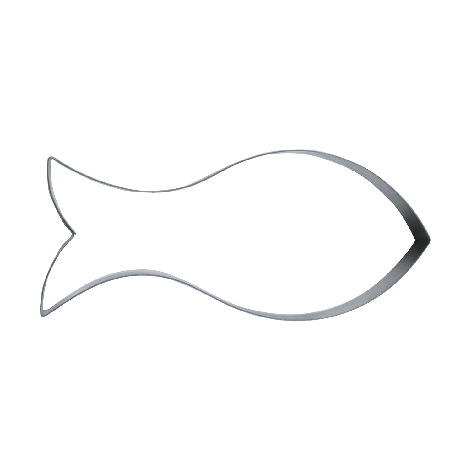 Emporte-pièce poisson 9 cm en inox - stadter