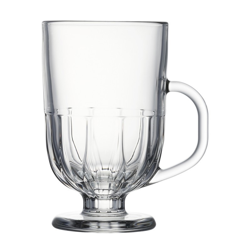 Lot de 4 verres à irish coffee flore 33 cl - la rochere