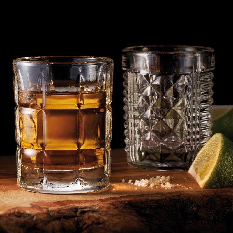 Lot de 4 shooters after 2 décors différents 6cl - la rochere