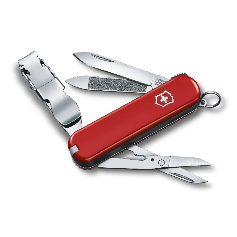 Couteau suisse de poche nail clip 580 rouge - victorinox 