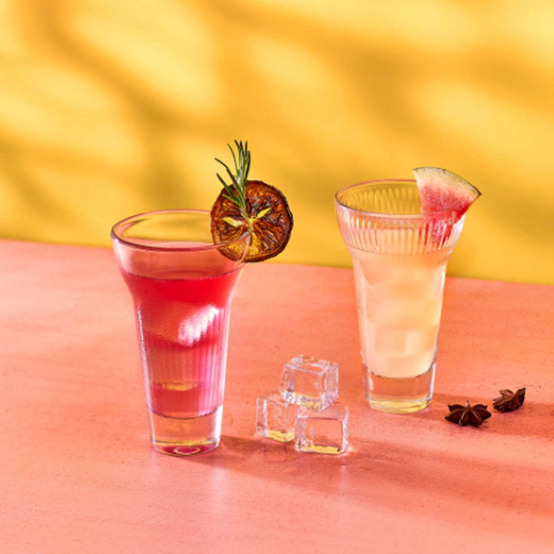 Lot de 4 verres à pastis calanques assortis - la rochere