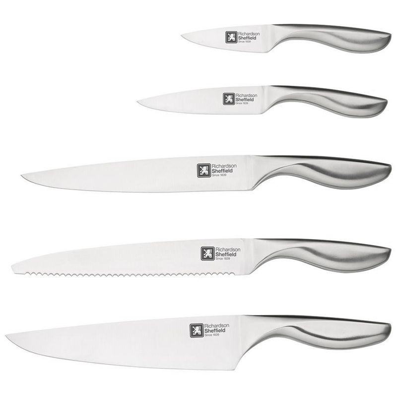 Bloc bamboo 5 couteaux forme uni - richardson