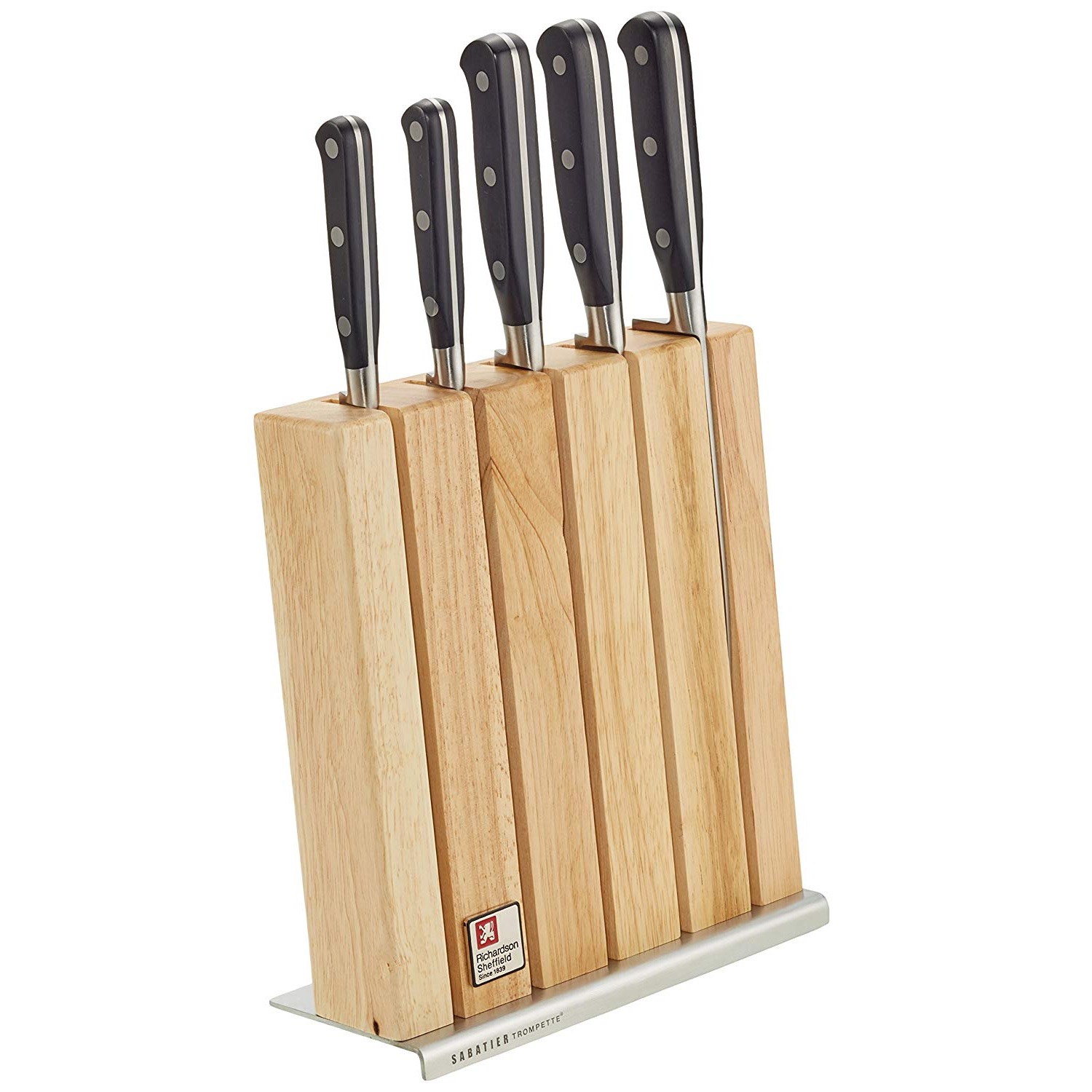 Bloc couteaux sabatier trompette 5 pieces - richardson