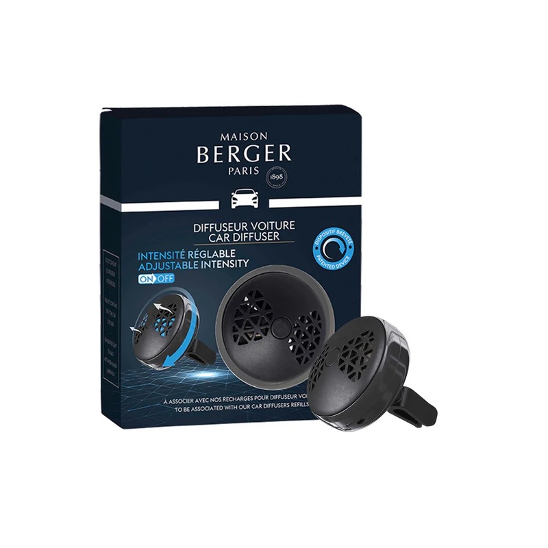 Pince diffuseur voiture on-off technique smart - maison berger paris