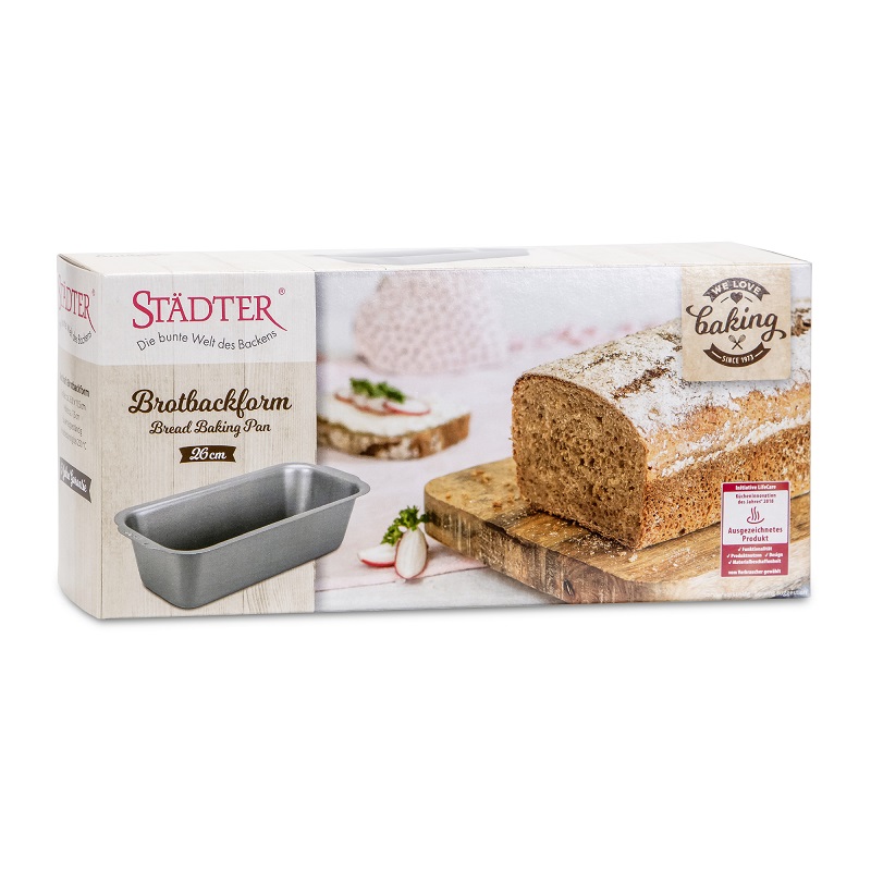 Moule a cake pain we love baking anti adherent 30 cm - stadter