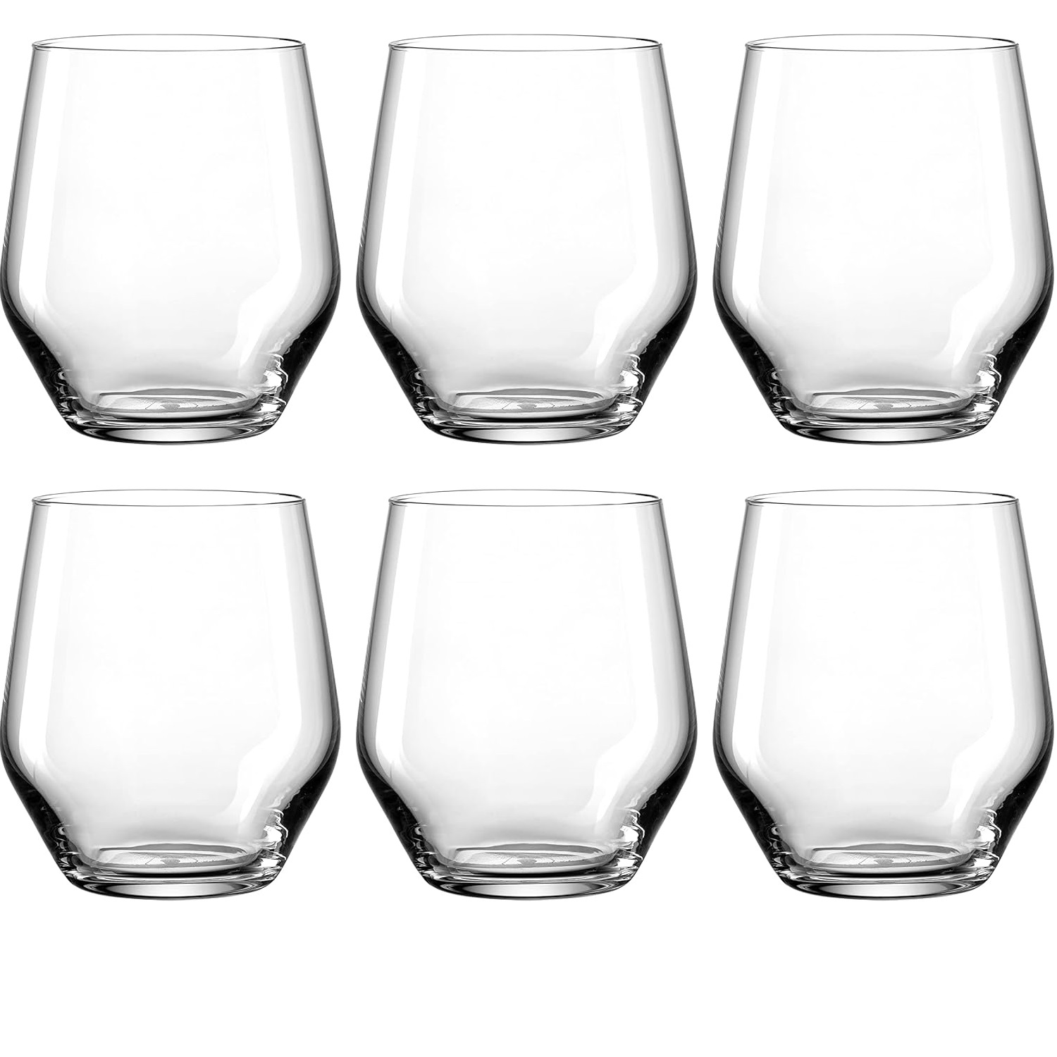 Lot de 6 verres à eau 33cl, twenty 4 - leonardo home