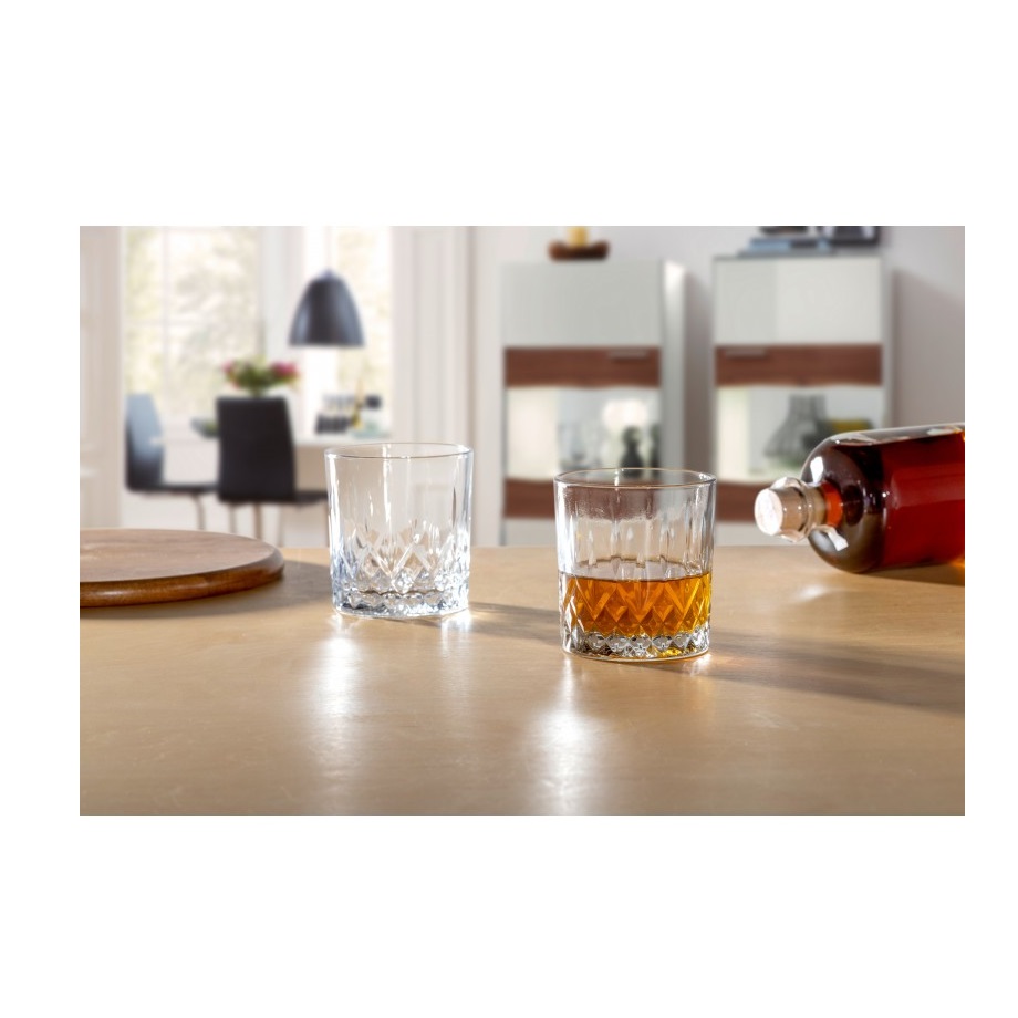 Lot de 6 verres a whisky limited 320 ml - leonardo
