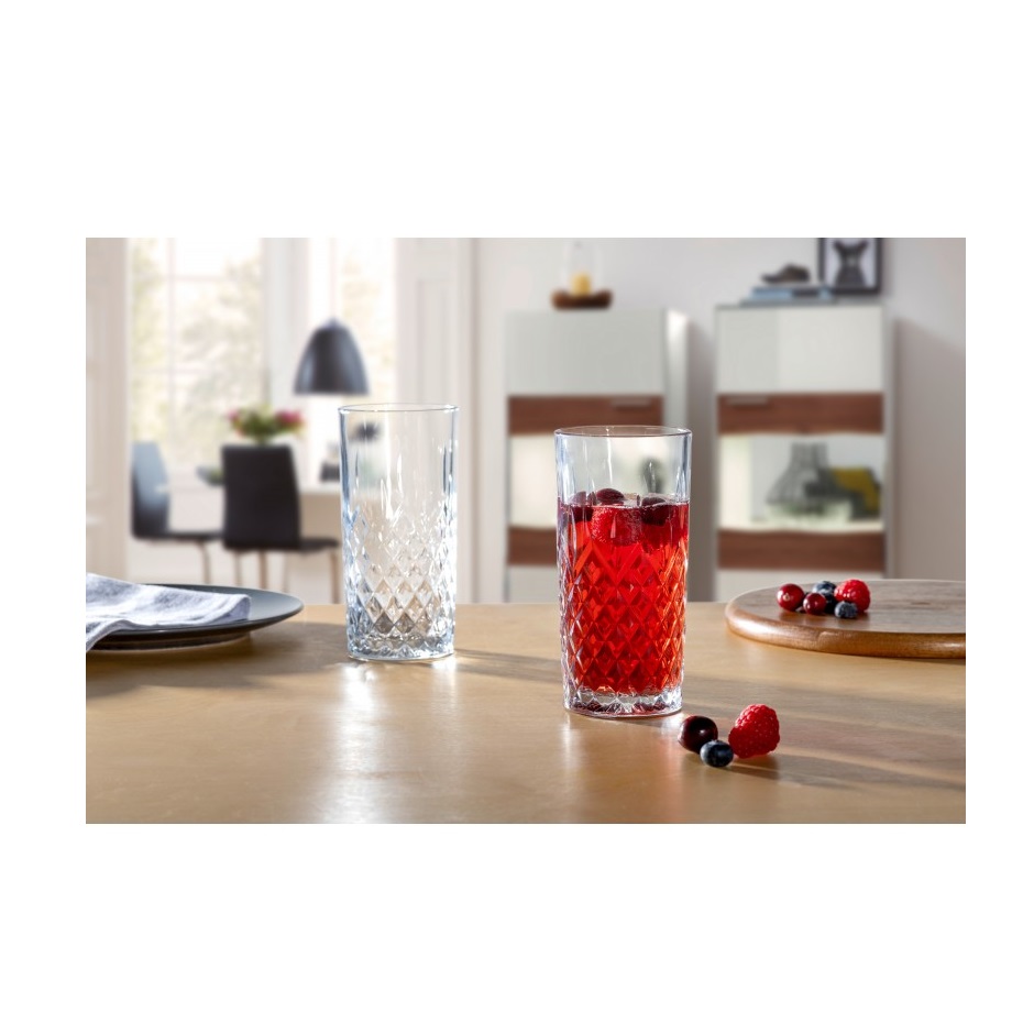 Lot de 6 verres a long drink limited 340 ml - leonardo