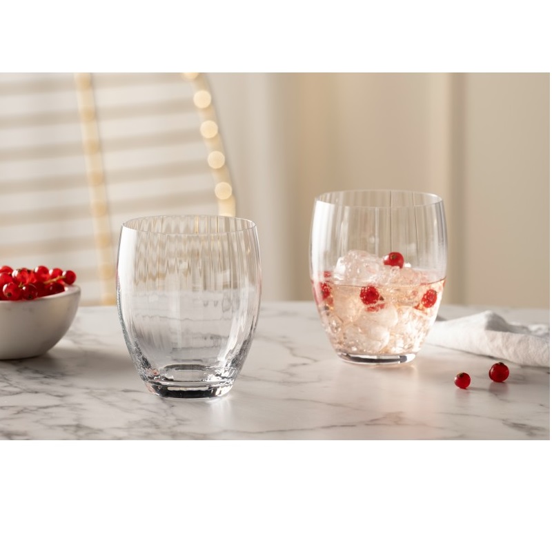 Lot de 6 verres a eau poesia 380 ml - leonardo
