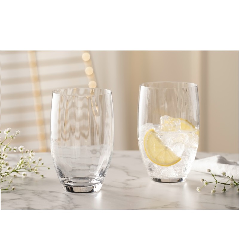 Lot de 6 verres a long drink poesia 460 ml - leonardo