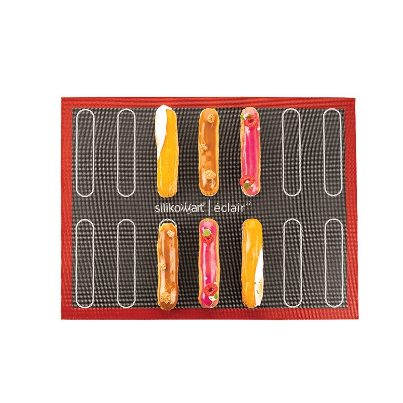 Tapis en silicone air mat eclair ou choux 30 x 40 cm- silikomart