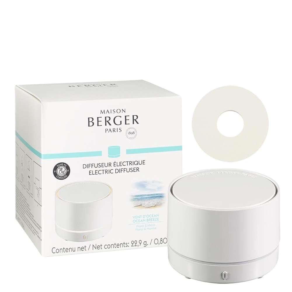 Diffuseur électrique nomade blanc - maison berger paris