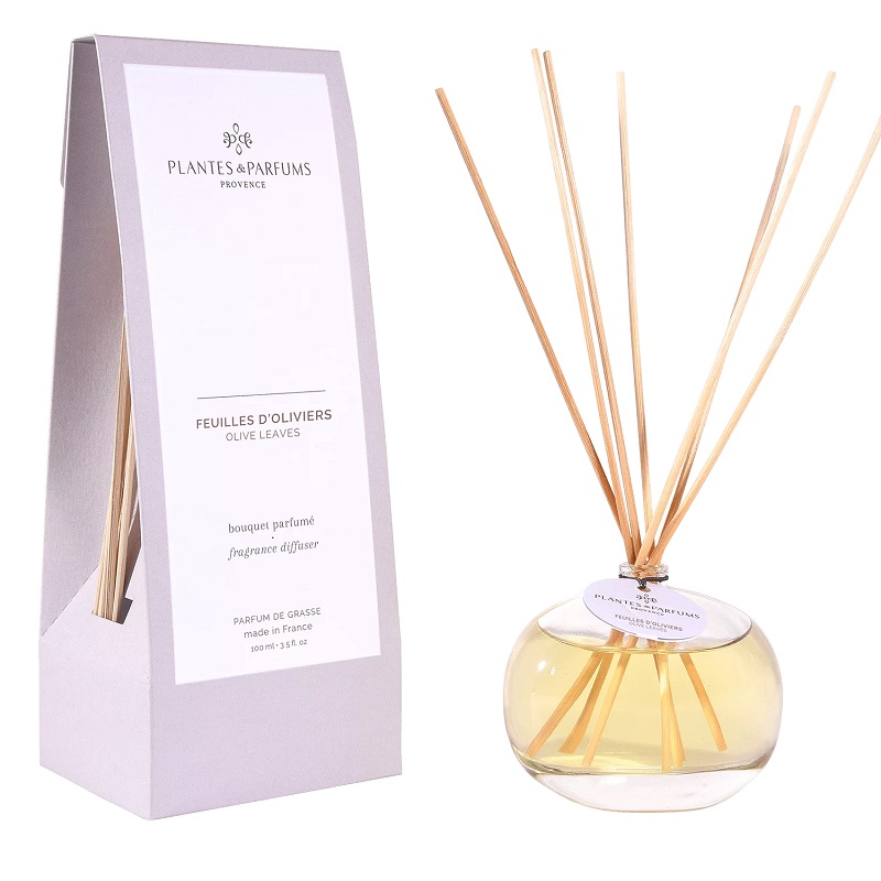 Bouquet brins parfumes 100 ml feuilles d'oliviers - plantes et parfums de provence