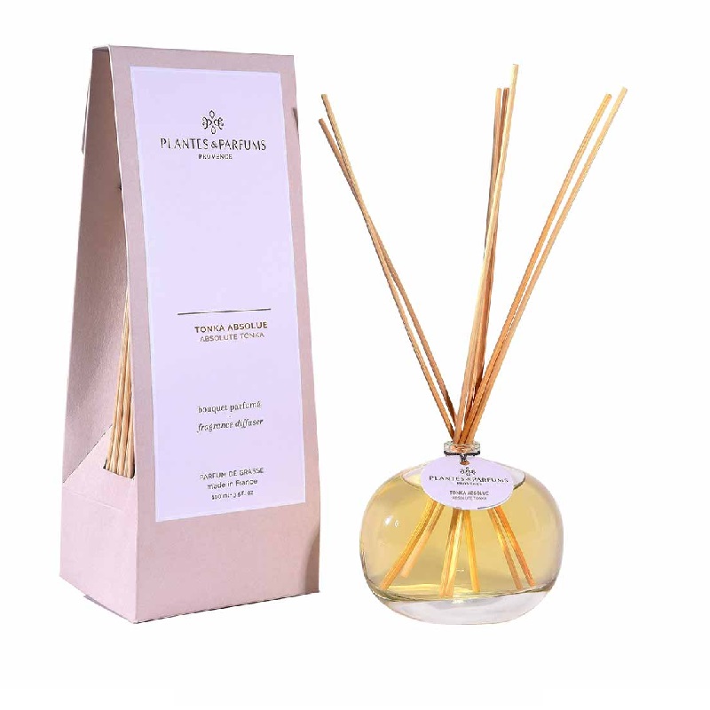 Bouquet brins parfumes 100 ml tonka absolue - plantes et parfums provence