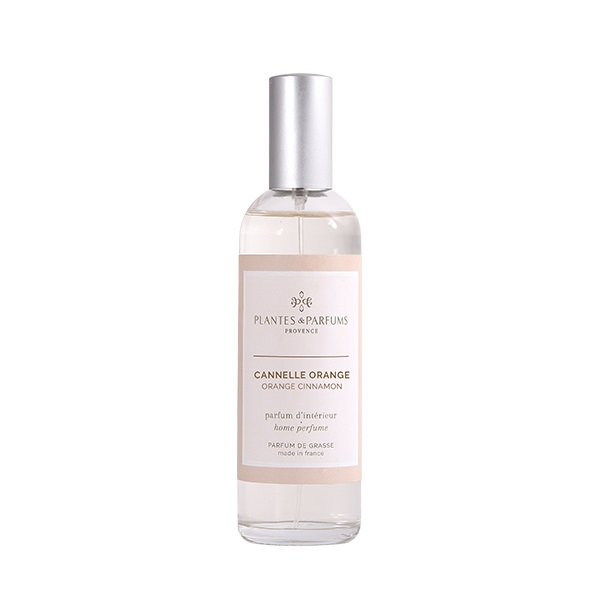 Parfum d interieur en spray 100 ml cannelle orange - plantes et parfums de provence
