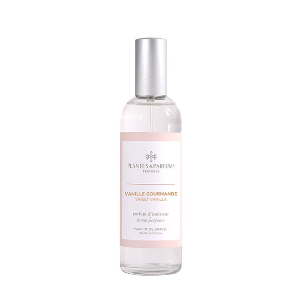 Parfum d interieur en spray 100 ml vanille gourmande - plantes et parfums de provence