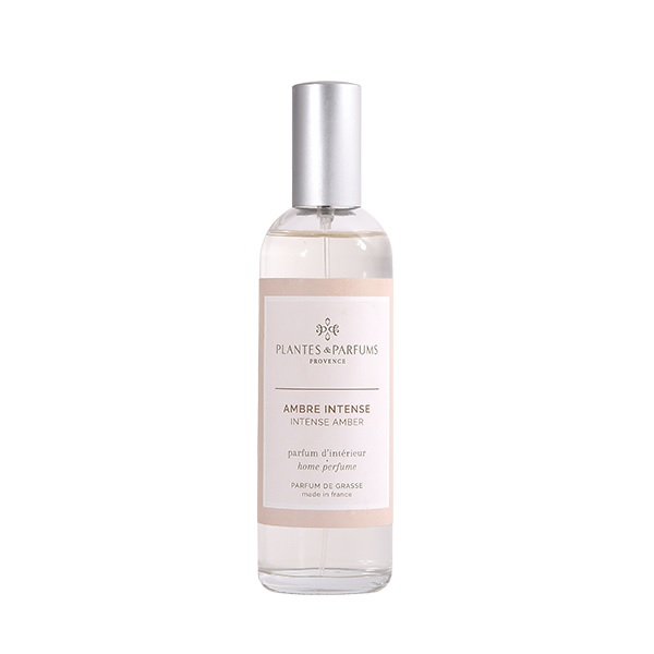 Parfum d interieur en spray 100 ml ambre intense - plantes et parfums de provence