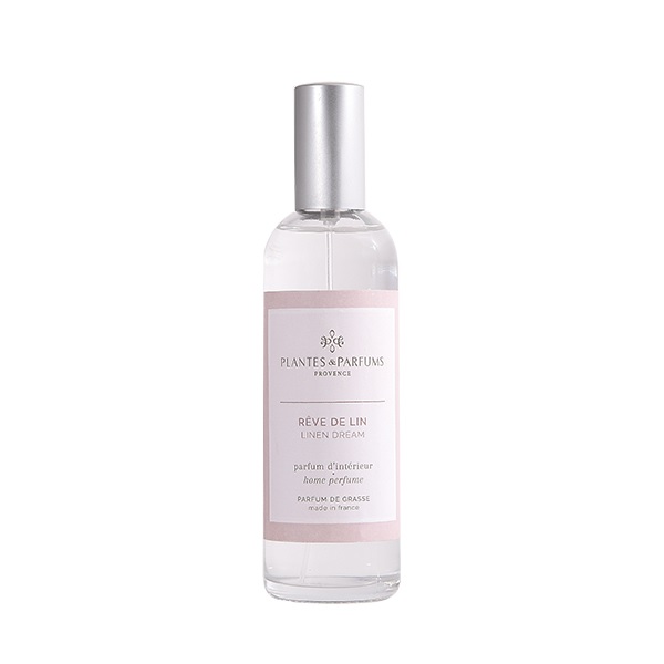 Parfum d interieur en spray 100 ml reve de lin - plantes et parfums de provence