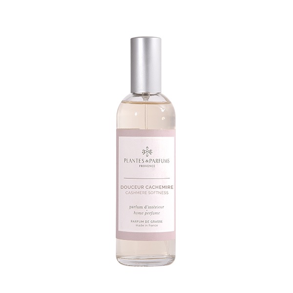 Parfum d interieur en spray 100 ml douceur de cachemire - plantes et parfums de provence