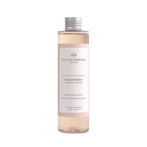 Recharge pour bouquet parfume 200ml bois d orient - plantes et parfums de provence