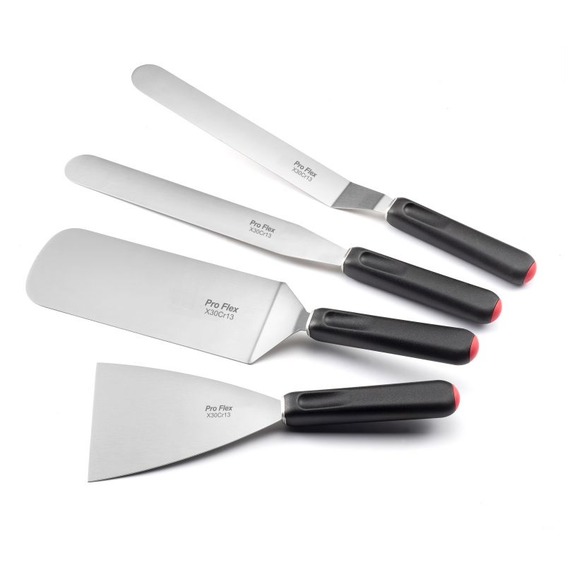 Pro flex - spatule droite 30 cm - sabatier trompette - amefa 