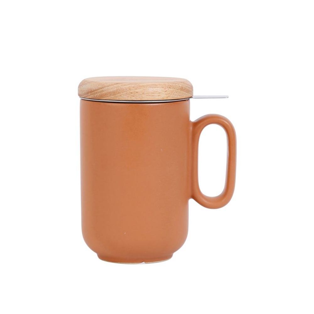 Tisanière baltika en grès mate 0,45l filtre inox - sema