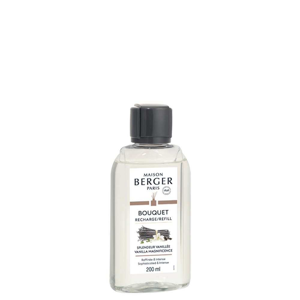 Splendeur vanillée recharge 200ml pour bouquet parfumé - maison berger paris