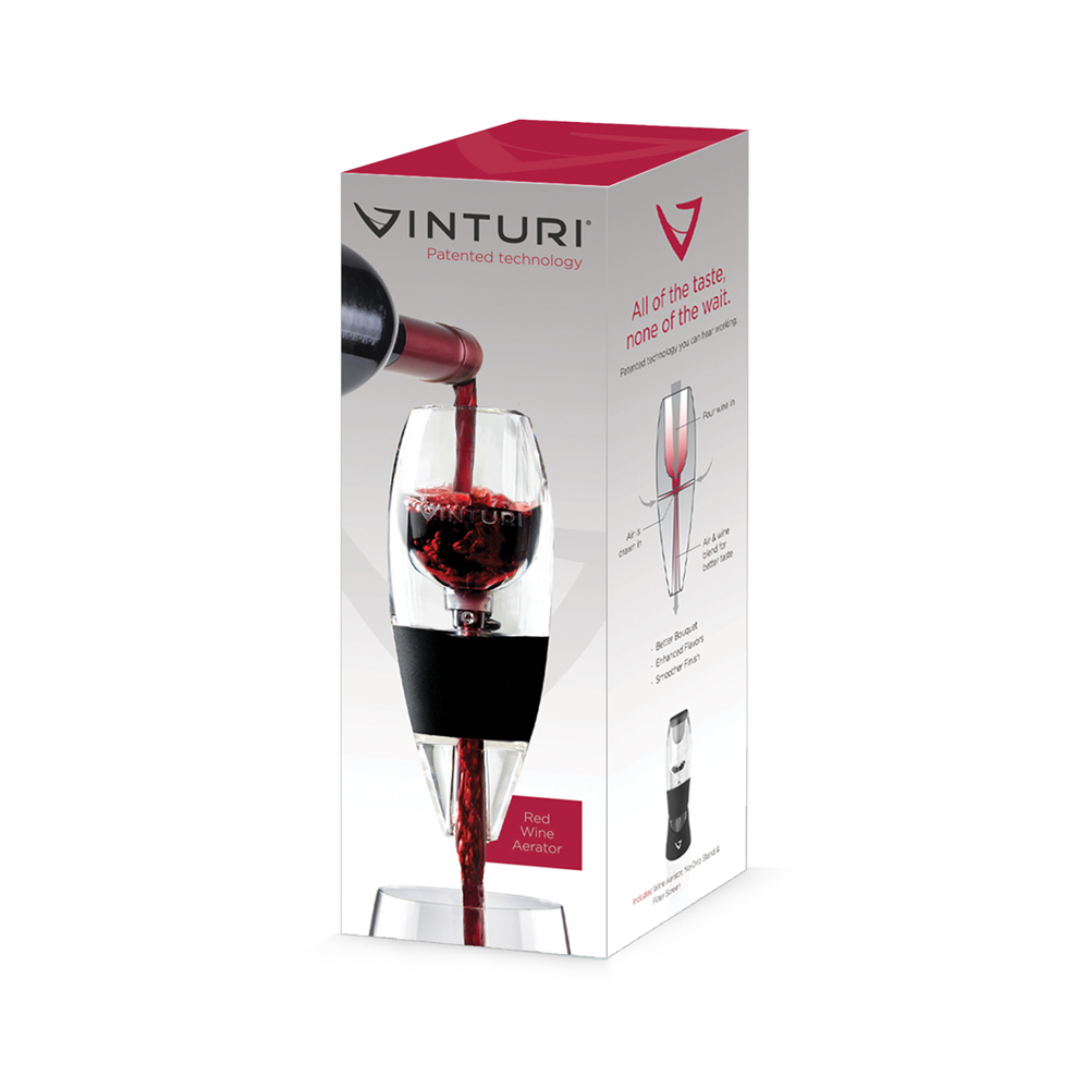 Aerateur vin rouge vinturi - table et passion