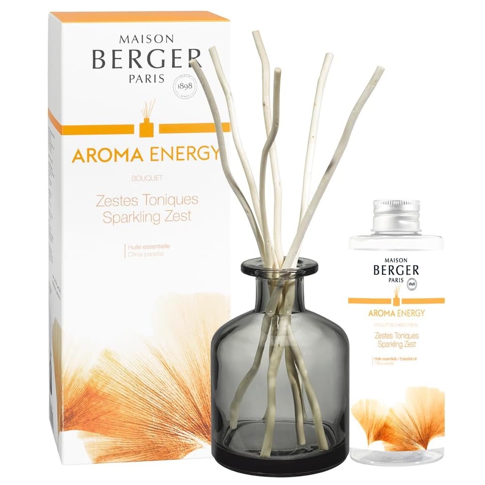 Bouquet parfumé aroma energy 180ml - maison berger paris