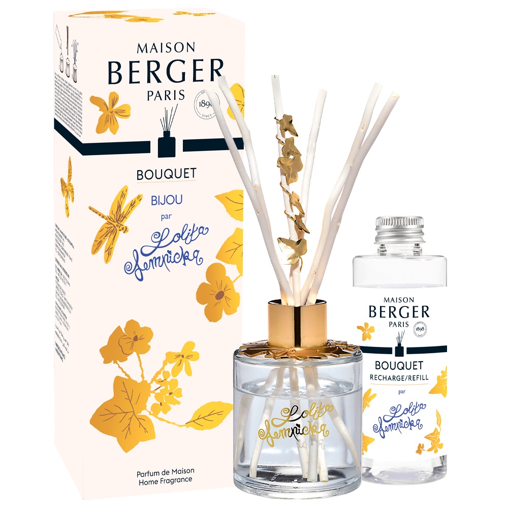 Bouquet bijou parfumé lolita lempicka transparent - maison berger paris