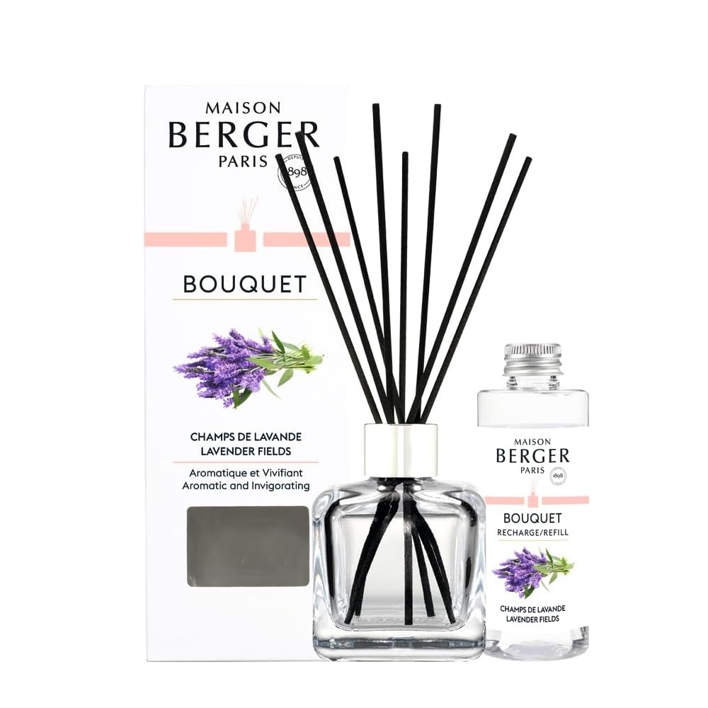 Bouquet à brins parfumés champs de lavande - maison berger paris