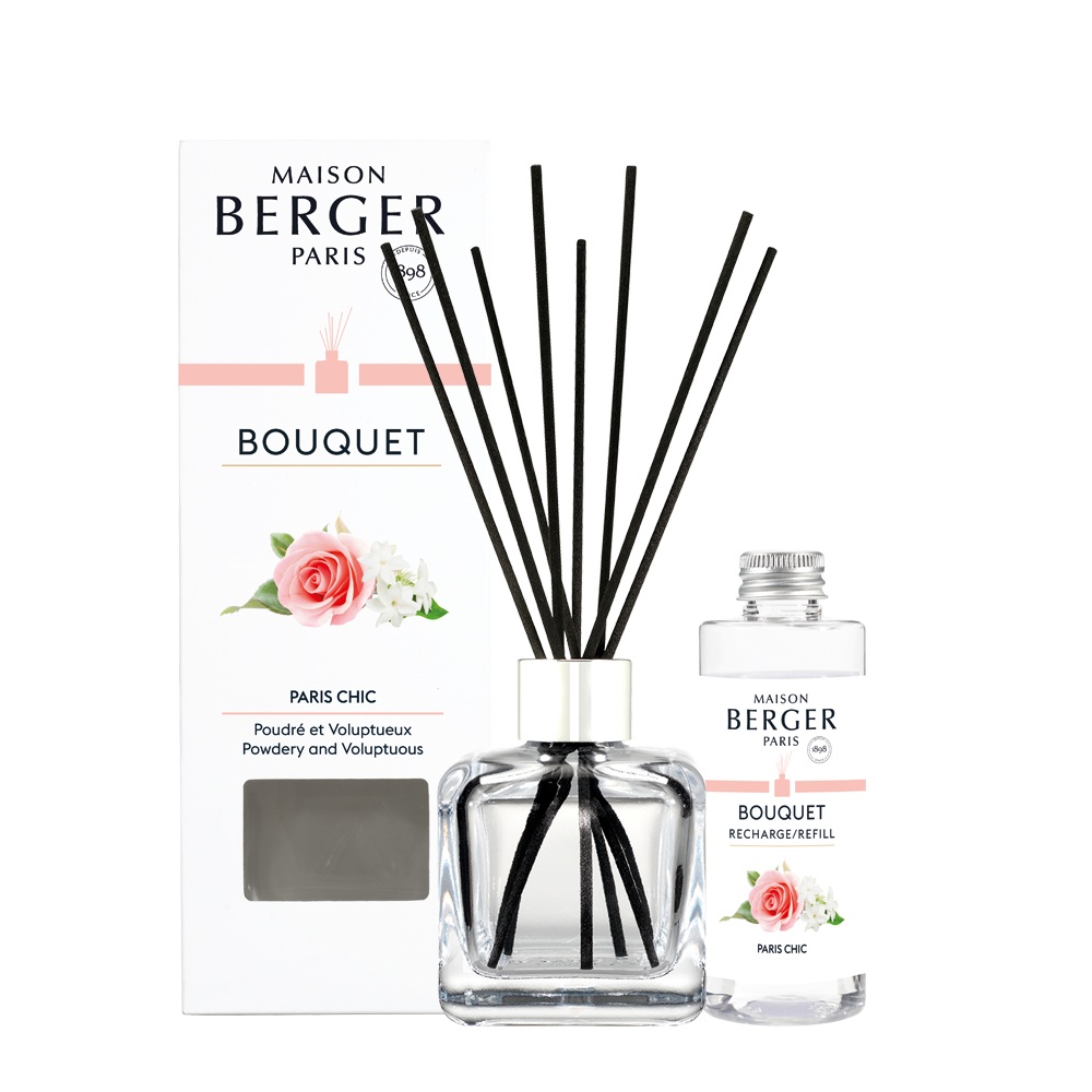 Paris chic, bouquet parfumé à brins 100 ml - maison berger paris