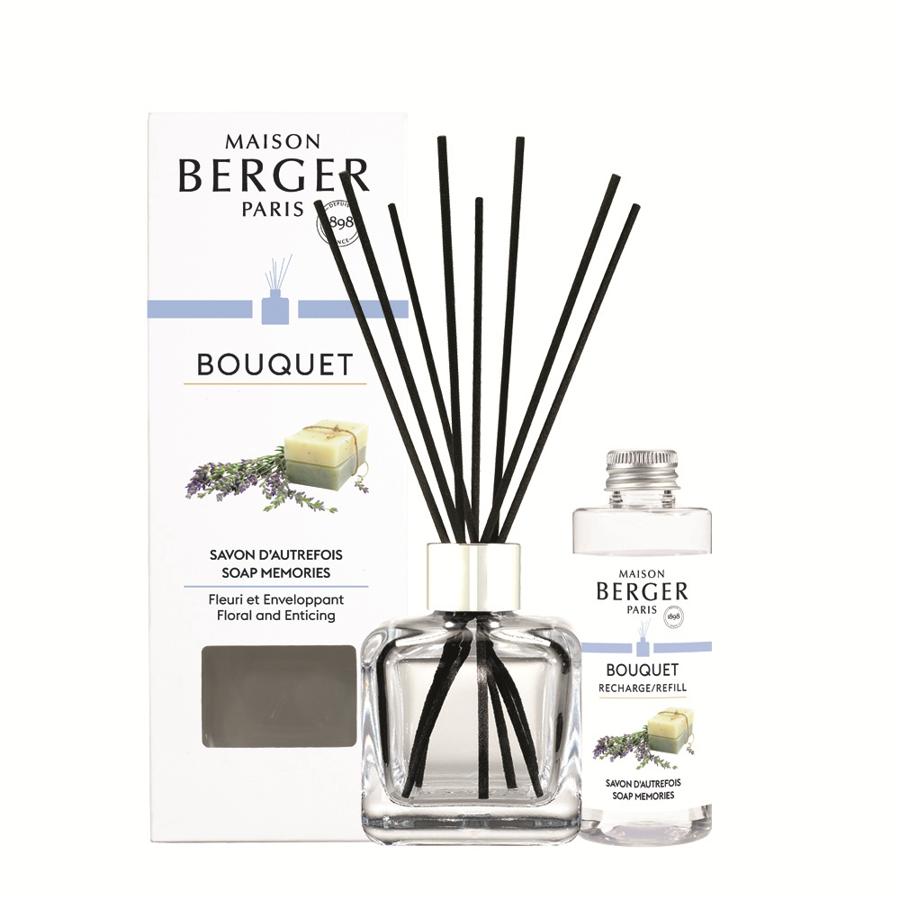Bouquet parfumé à brins senteur savon d'autrefois - maison berger paris