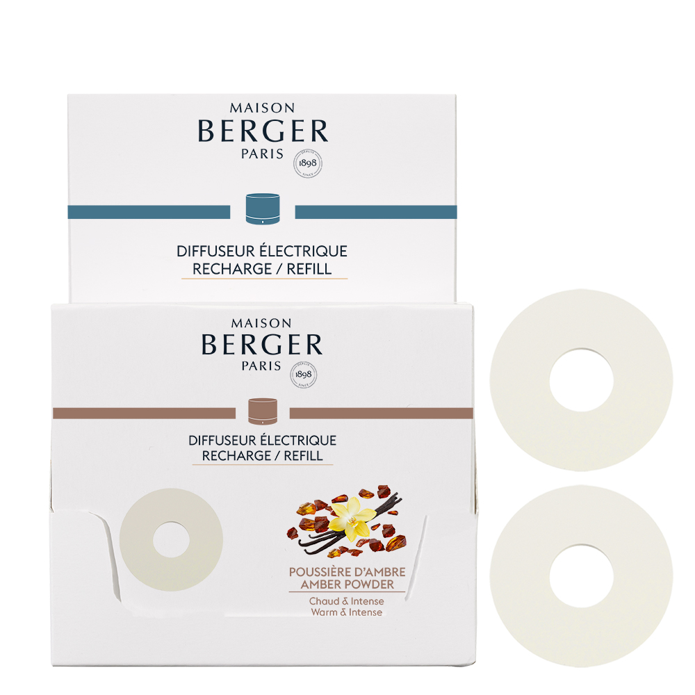 Recharge diffuseur nomade poussière d'ambre - maison berger paris