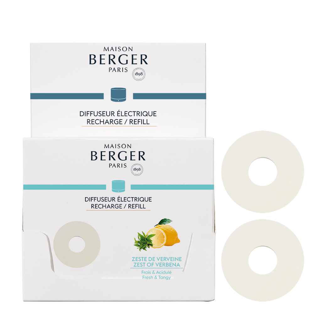 Recharge diffuseur nomade zeste de verveine - maison berger paris