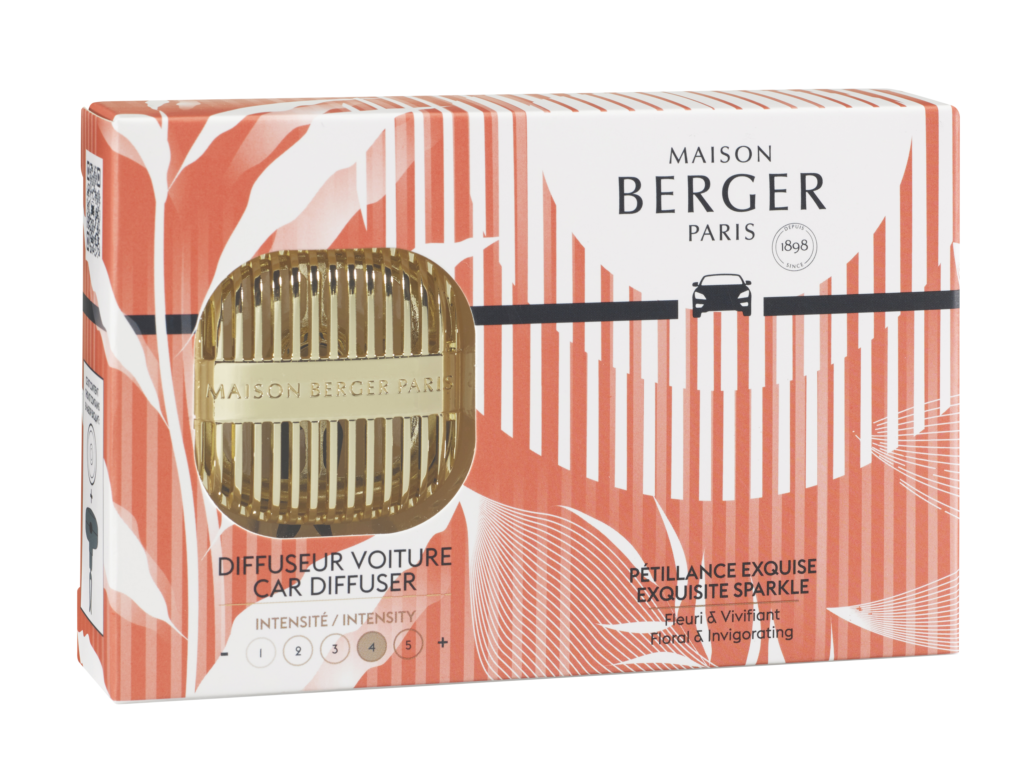Cannelo diffuseur de parfum pour voiture pétillance exquise - maison berger paris