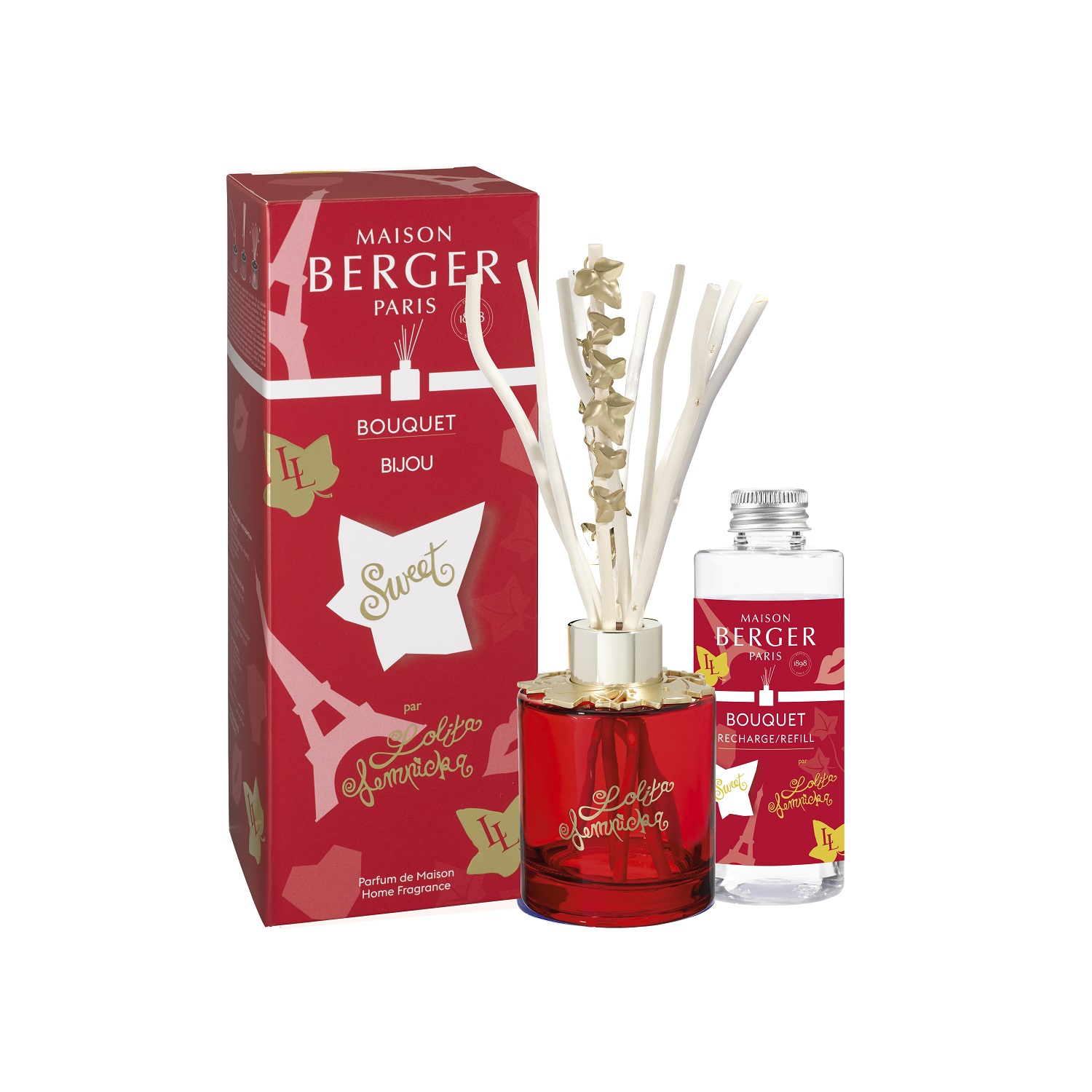 Lolita lempicka sweet bouquet bijou parfumé - maison berger paris