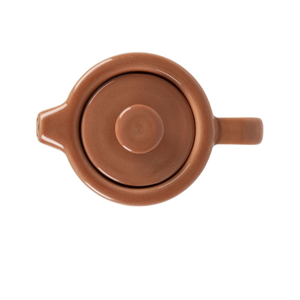 Théière égoiste avec filtre inox - nordika terracotta 45cl + 25cl - sema