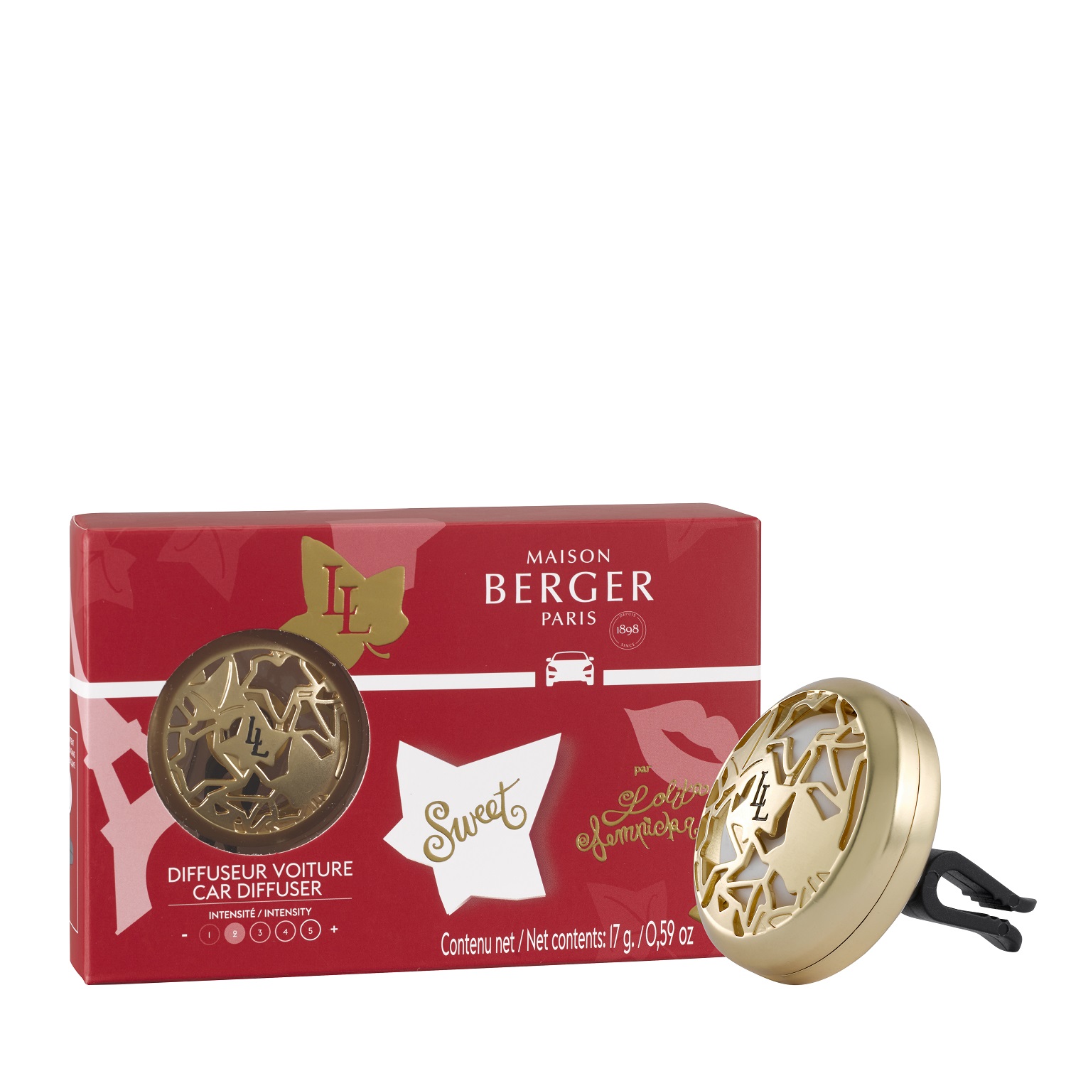 Lolita lempicka sweet - diffuseur voiture - maison berger paris