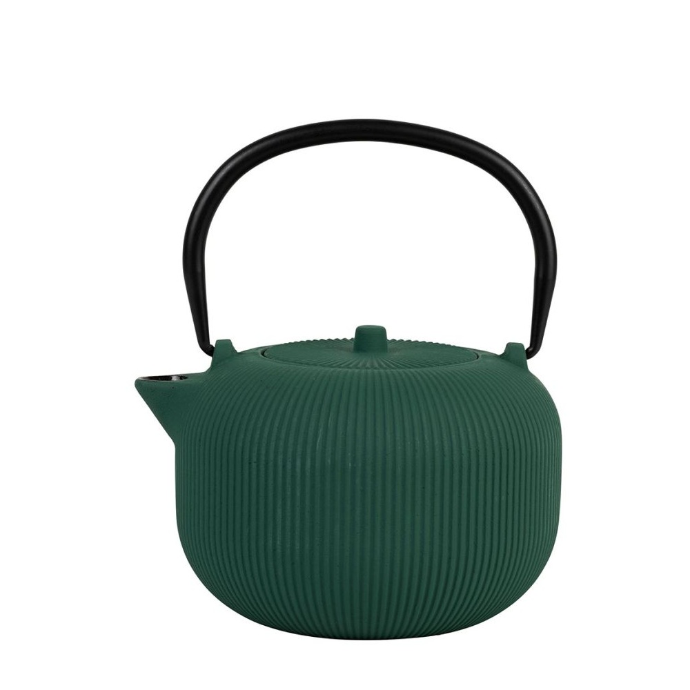 Théière en fonte tressé vert émeraude 1l - sema