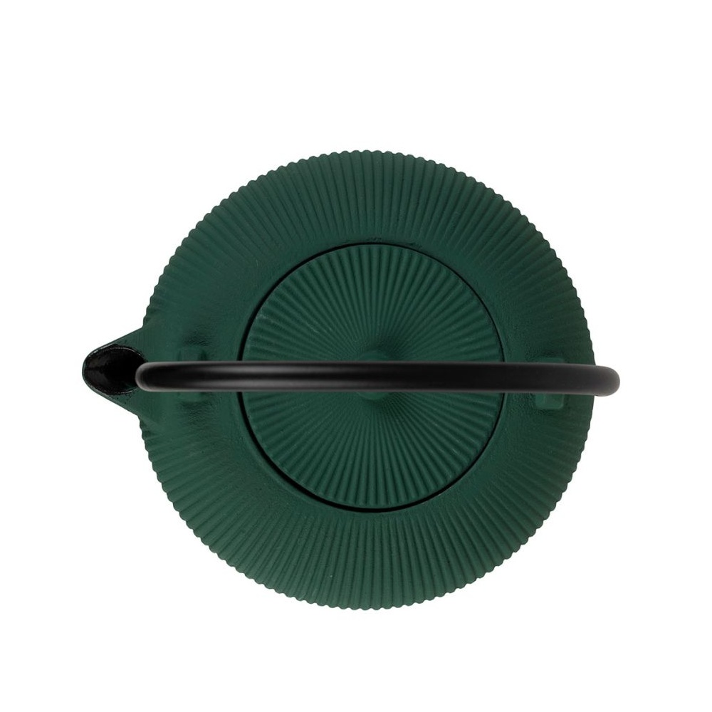 Théière en fonte tressé vert émeraude 1l - sema